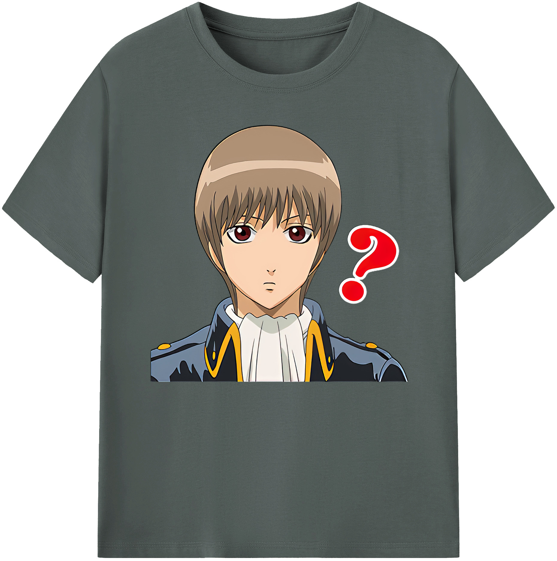 （画像用） ぎんたま 坂田銀時（さかたぎんとき） 神楽 志村新八（しむら しんぱち） GINTAMA Sakata Gintoki Kagura Shimura Shinpachi 綿100％ メンズ半袖Tシャツ｜肌触りやわらか＆通気性